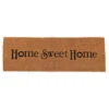 "Home Sweet Home" OVERSIZED Natural Coir Long Double Doormat