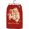 "Santa, I Can Explain" Kitchen Dish Towel