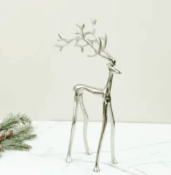 Silver Reindeer, 3 Size Options (Pick Up Only)