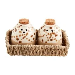 Paint Splatter Design Salt & Pepper Shaker Set By Mud Pie