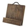 "Gather Around The Table" Wood Cookbook Holder By Mud Pie