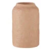 Textured Terracotta Vase