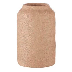 Textured Terracotta Vase