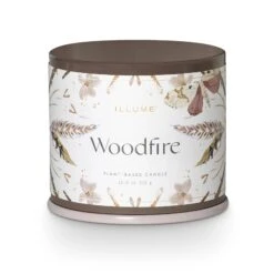 Woodfire Vanity Tin Candle By Illume