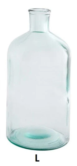 Recycled Spanish Glass Vase, 3 Size Options -Home Decor Shop 47700247sml