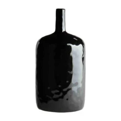 Black Bottle Vase, 3 Size Options By Mud Pie (Pick Up Only) -Home Decor Shop 47700335M