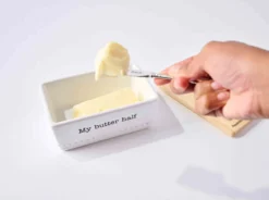 "My Butter Half" Covered Butter Dish By Mud Pie -Home Decor Shop 48700010 2 scaled