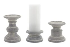 Terra Cotta Candle Holder, 3 Size Options