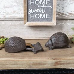 Hedgehog Cast Iron Key Hiding Box -Home Decor Shop 88512 20