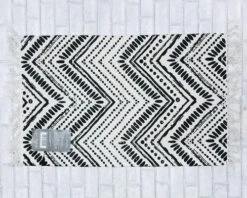 Boho Shag Base Door Mat