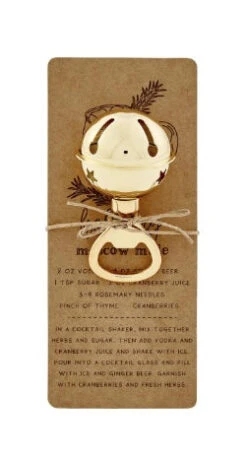 Christmas Holiday Drink Bar Tools With Recipe Card, 3 Style Options By Mud Pie -Home Decor Shop B b00190fe 4952 4c61 bbbe 91f1e1fe1624