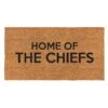 "Home Of The Chiefs” Coir Door Mat