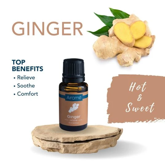 Ginger Essential Oil 15 Ml By Airome' 1 Ginger Essential Oil 15 Ml By Airome'