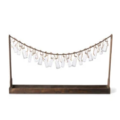 Bottle Garland Vases & Wooden Stanchion By Park Hill Collection (Pick Up Only) -Home Decor Shop ECL81512 main 03