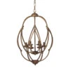 Raleigh Bronze Chandelier By Park Hill Collection (Pick Up Only)