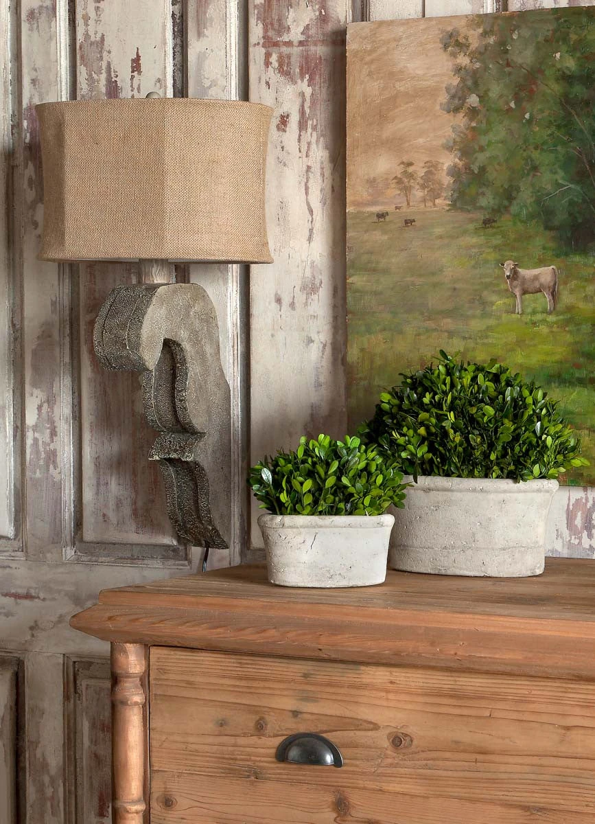 Corbel Lamp, Antique Grey By Park Hill Collection (Pick Up Only) 5 Corbel Lamp, Antique Grey By Park Hill Collection (Pick Up Only) - Image 5