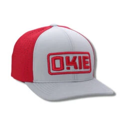 The Okie Brand Hat, Sooner Performance, Grey/Red -Home Decor Shop IMG 0127 900x 06da87e3 da85 4573 9e30 259da1e23987