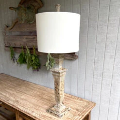 Statehouse Candlestick Table Lamp By Porch View Home (Pick Up Only)