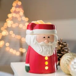 Santa Claus Illumination Fragrance Wax Melt Warmer By Candle Warmers Etc