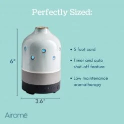 Glazed Concrete Timer Ultra Sonic Essential Oil Diffuser By Airome' -Home Decor Shop TDCNC size 54225.1642113448.1280.1280 536x536 1
