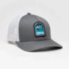 The Okie Brand Hat, Trapper, Gray & White