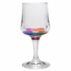 Reflections Wine Glass, Rainbow, 8 Ounce