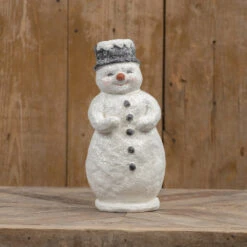 Red Nose Snowman Figure, 2 Size Options -Home Decor Shop WS202490 94860
