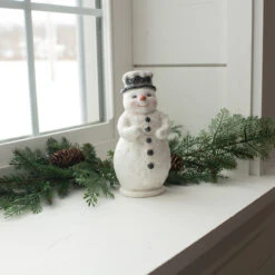 Red Nose Snowman Figure, 2 Size Options -Home Decor Shop WS202491 2 91618