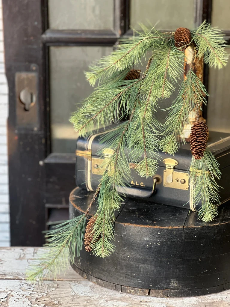 Black Valley Hanging Pine Vine, 30" 2 Black Valley Hanging Pine Vine, 30" - Image 2