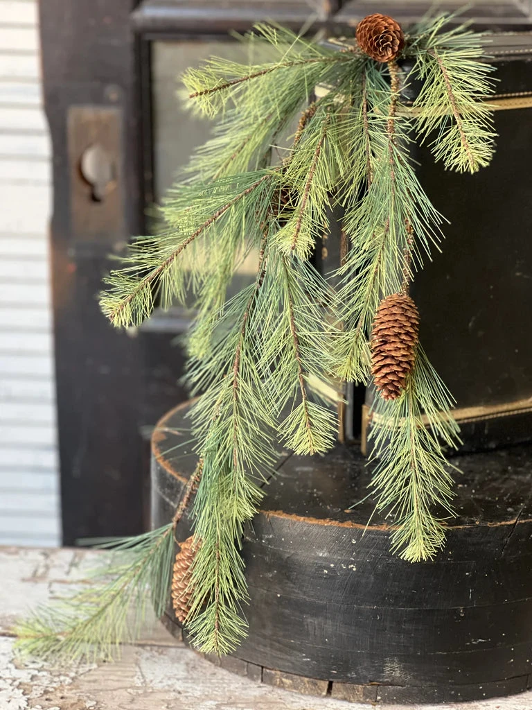 Black Valley Hanging Pine Vine, 30" 1 Black Valley Hanging Pine Vine, 30"