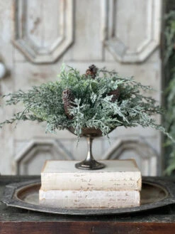 Silver Thread Cedar Half Sphere, 10" -Home Decor Shop XND22453 1024x1024 c2f48fbf 08b0 4a26 bf5f f40b2d33ad54