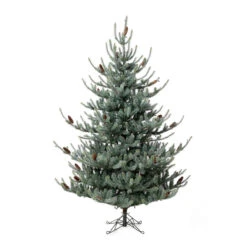 7.5' Blue Spruce LED Christmas Holiday Tree By Park Hill Collection (Pick Up Only) -Home Decor Shop XPQ82168 main 02