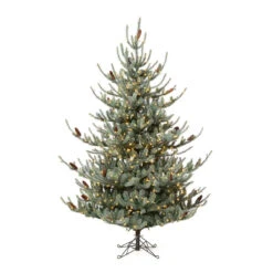 7.5' Blue Spruce LED Christmas Holiday Tree By Park Hill Collection (Pick Up Only) -Home Decor Shop XPQ82168 main 03