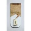 Marble Mango Wood Cutting Board With Canape Knife