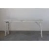 Reclaimed Wood Folding Table, Whitewashed (Pick Up Only)