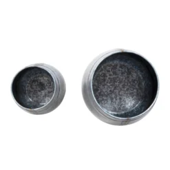 Galvanized Metal Planter, Antique Zinc Finish, 2 Size Options -Home Decor Shop df5440 4 scaled