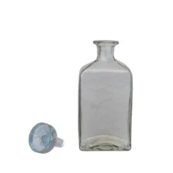 Hammered Glass Drink Decanter With Top (Pick Up Only) -Home Decor Shop df7670 2