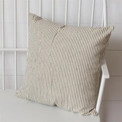 Striped Pillow With Tied Rabbit Slip Cover -Home Decor Shop image 05c74f83 1a6d 495b 98f2 f959b717f4b6