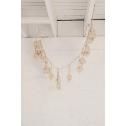Hand-Woven Cotton Tassel Garland, Cream, 72” 5 Hand-Woven Cotton Tassel Garland, Cream, 72” -Home Decor Shop image 0dd17054 2910 4d84 8685 9bc3a77b580f