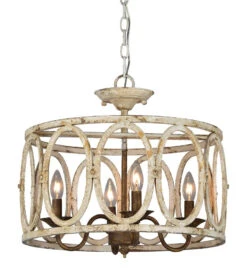 Sophie Semi-Flush Light Fixture (Pick Up Only)