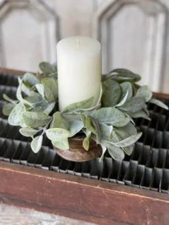 Grand Bay Candle Ring 12” -Home Decor Shop image 3d21f58e 1427 45b9 b8df 7b989465569c scaled