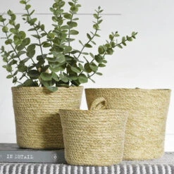 Woven Wall Pocket Basket, 3 Size Options