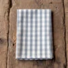 Gingham Cloth Napkin, Gray By Park Hill Collection