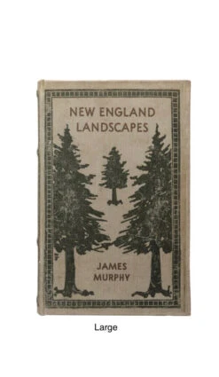 Canvas Book Storage Box “New England Landscapes", 2 Size/Style Options -Home Decor Shop image 75ef0364 7337 453b 9aa9 dba605a4570a