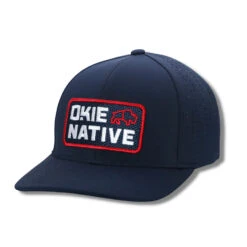 The Okie Brand Hat, Okie Native Performance, Navy