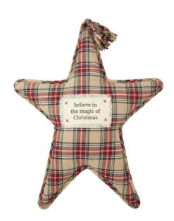 Tartan Plaid Christmas Shape Cotton Pillow, 3 Style Options -Home Decor Shop image 9111cef5 1405 4eaa a723 7c2277a2f65e