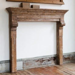 Heavy Wood Mantel By Park Hill Collection (Pick Up Only)