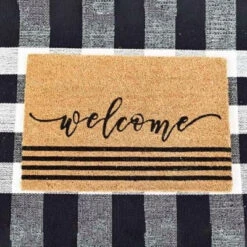 "Welcome" Coir Door Mat