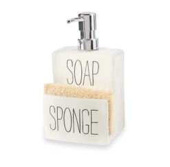 Soap Pump Sponge Holder By Mud Pie