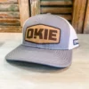 The Okie Brand Hat, Natural Tan Leather Okie, Various Color Options